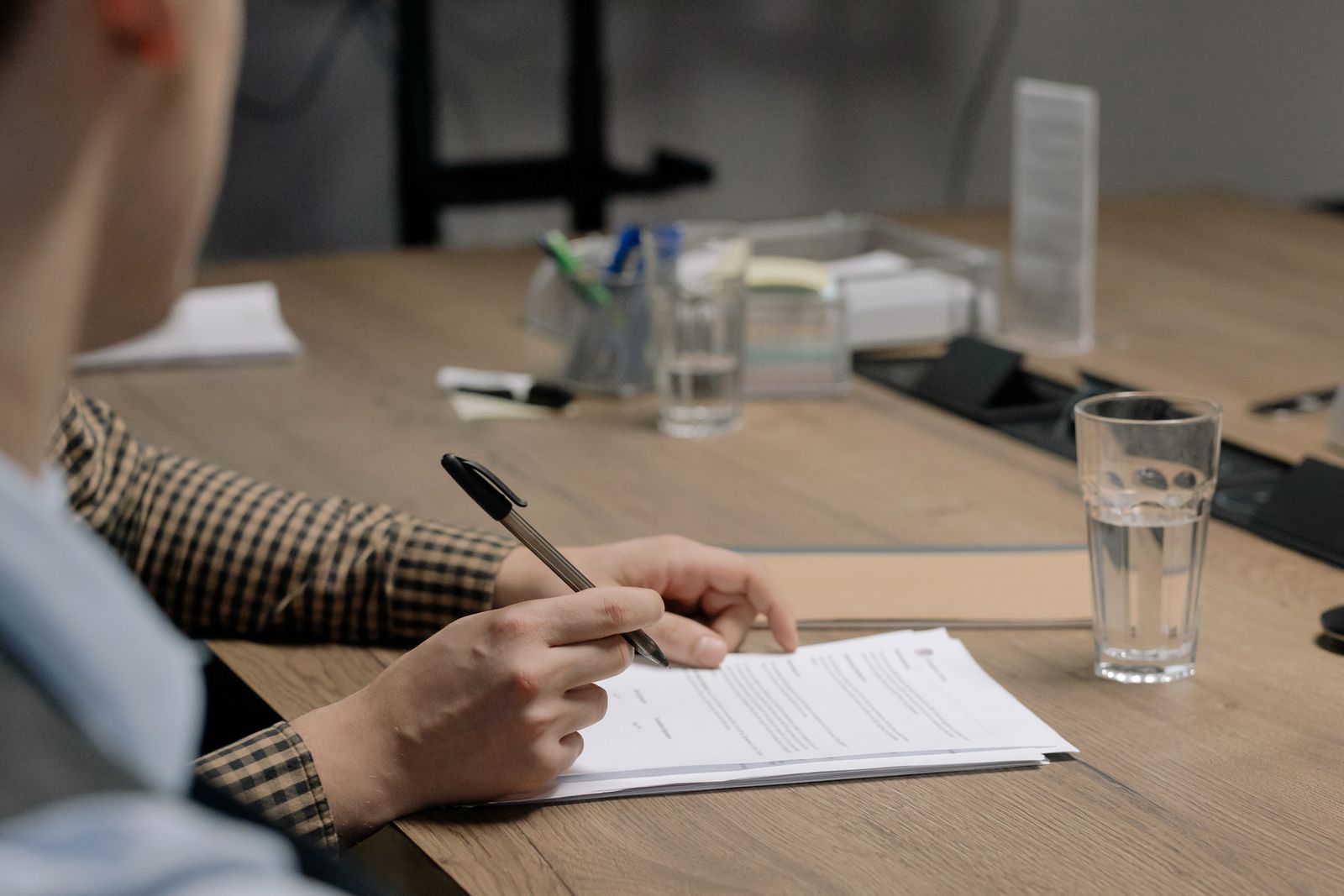 Signing accreditation documents